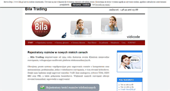 Desktop Screenshot of bila.pl