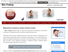 Tablet Screenshot of bila.pl